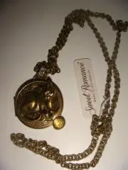 Кулон медальон кошка ф. Sweet Romance винтаж 90х годов новый