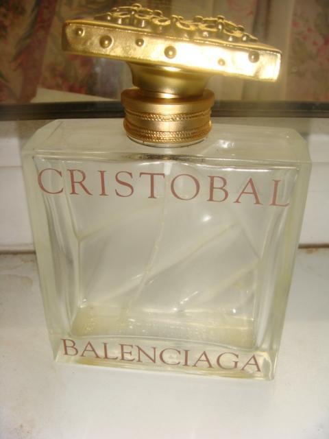 Флакон для духов Balenciaga Cristobal оригинал 100 мл винтаж 90х