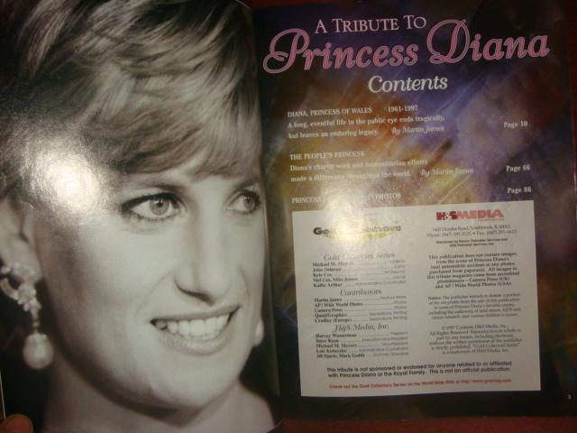 Брошюра памяти принцессы Дианы 1998 год Америка 1