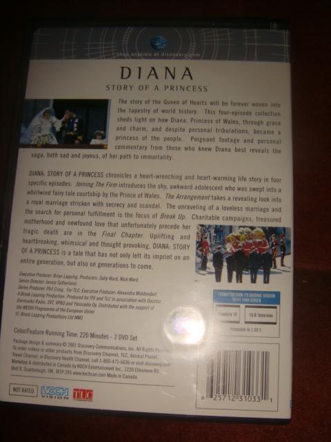 DVD Принцесса Диана на английском языке 1