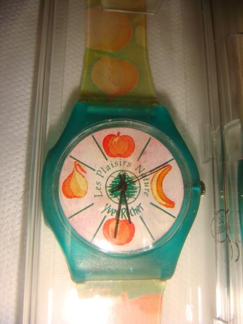 Часы Swatch Yves Rochas кварцевые винтаж 90 х годов новые 1