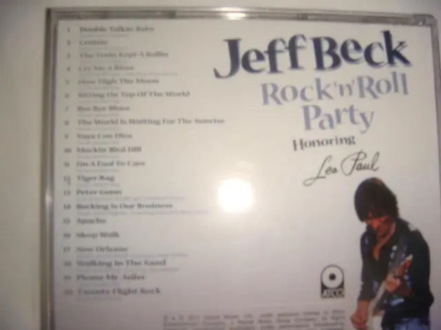 Музыка CD Jeff Beck Rocking Roll party 1