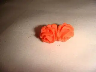 Серьги розочки винтаж