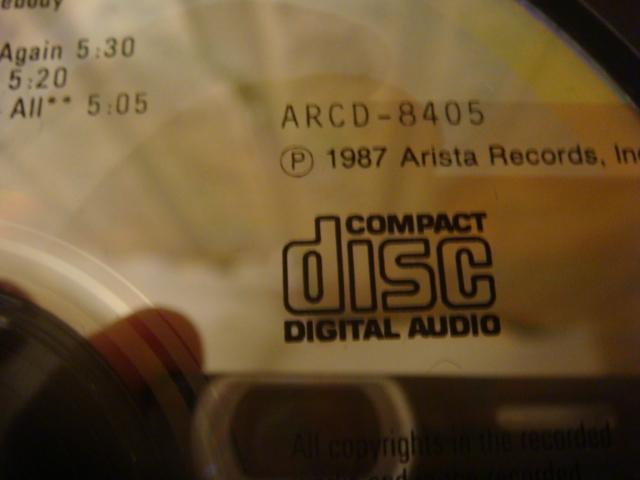 CD Whitney Houston by ARISTA 1987 г лицензия подарочное издание 3