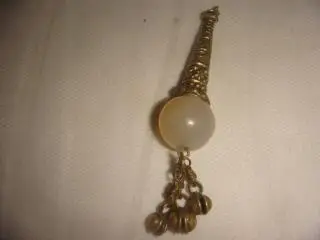 Кулон с ониксом винтаж 70х