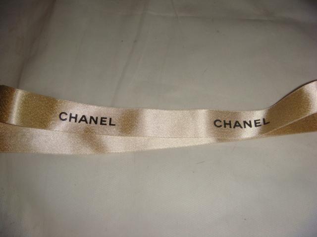 Лента для подарка Chanel Шанель золотая оригинал