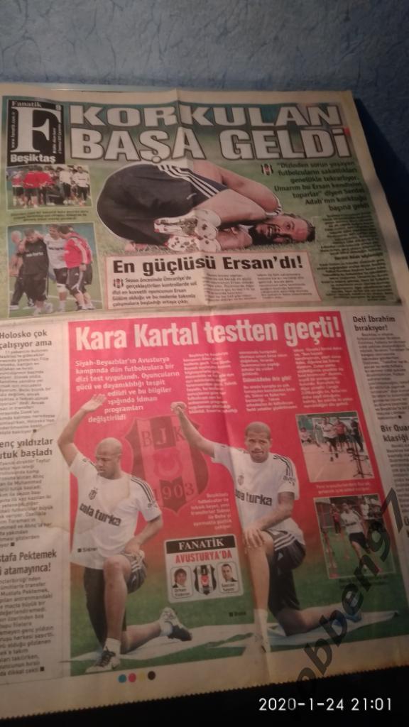 Турецкая пресса.FANATIK 4