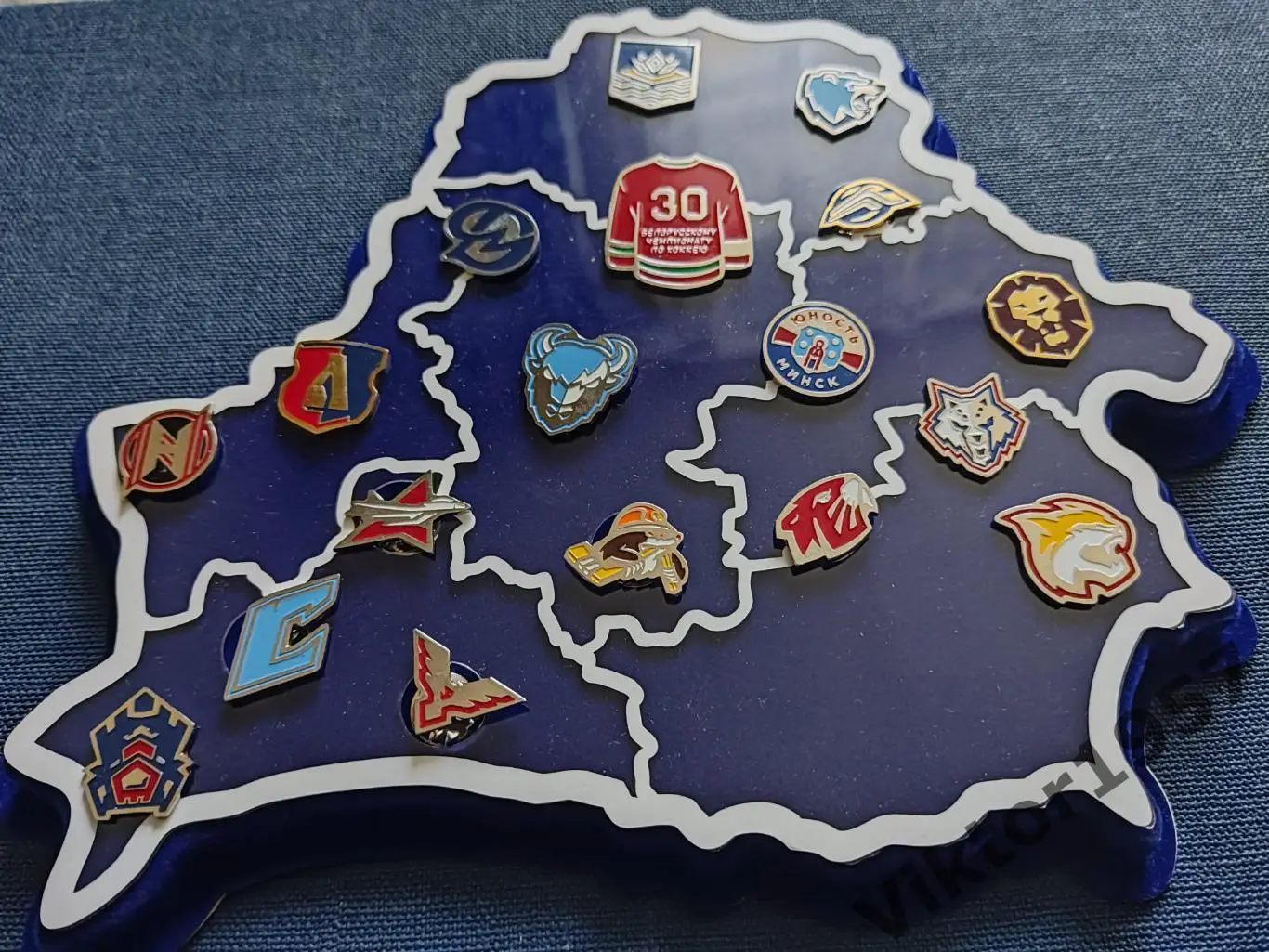 Хоккей. 30-летие париматч-экстралиги Беларуси, хоккейные клубы Беларуси. 5