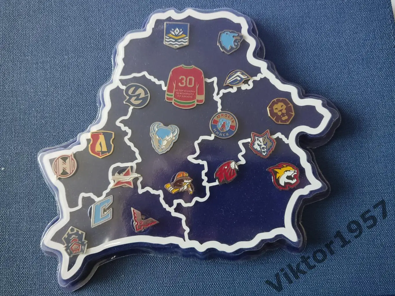 Хоккей. 30-летие париматч-экстралиги Беларуси, хоккейные клубы Беларуси. 1