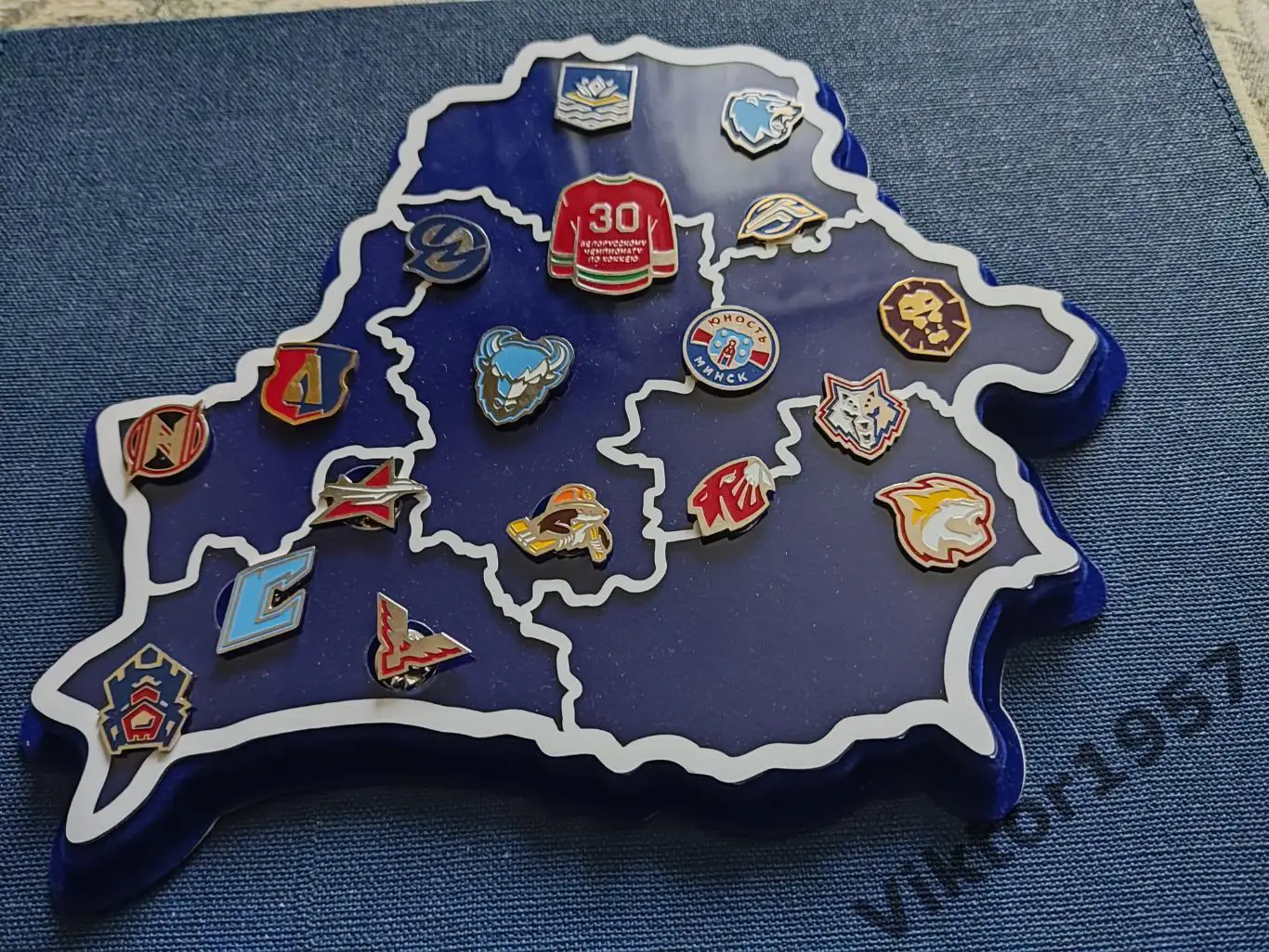 Хоккей. 30-летие париматч-экстралиги Беларуси, хоккейные клубы Беларуси. 3