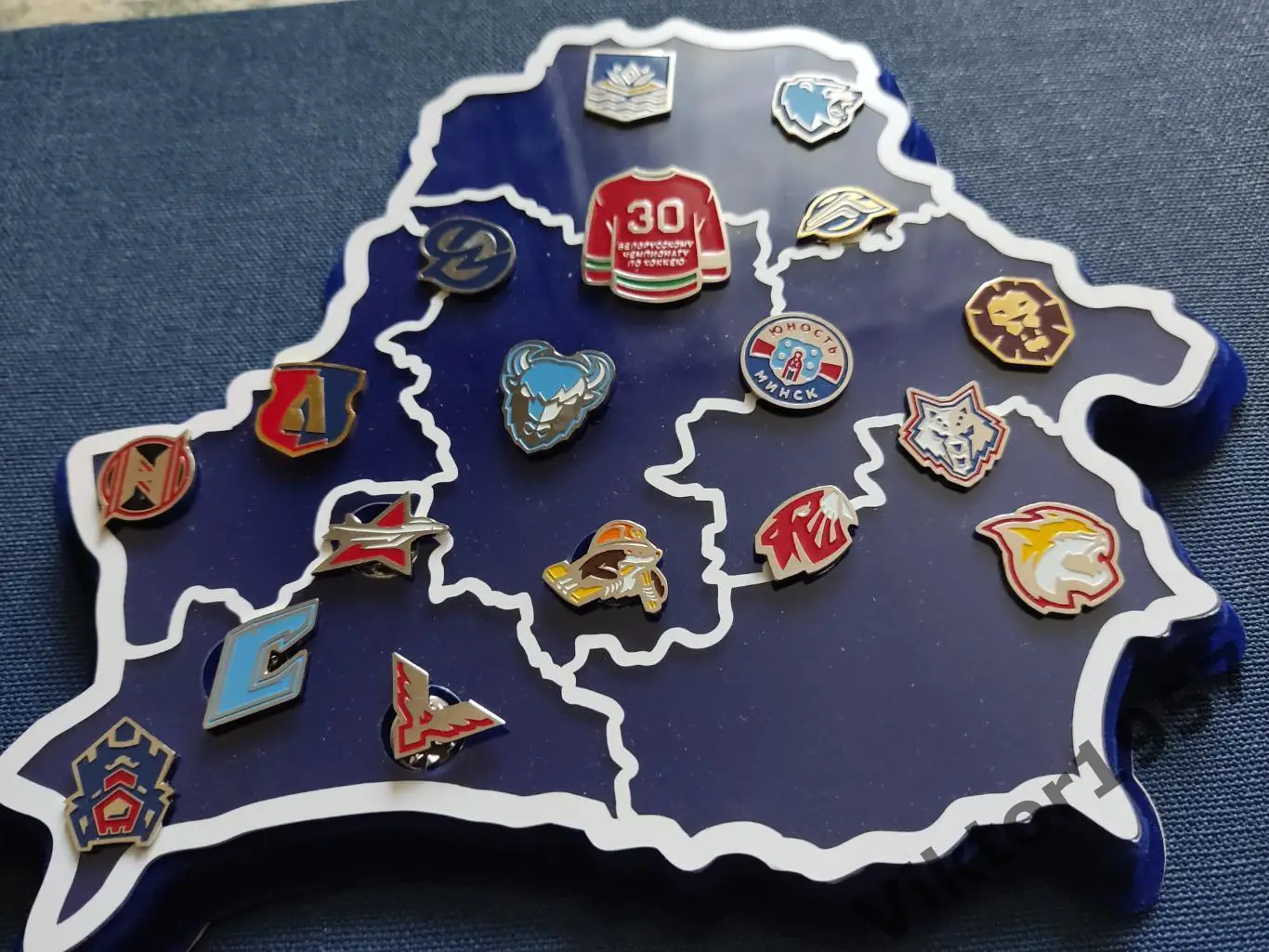 Хоккей. 30-летие париматч-экстралиги Беларуси, хоккейные клубы Беларуси. 4