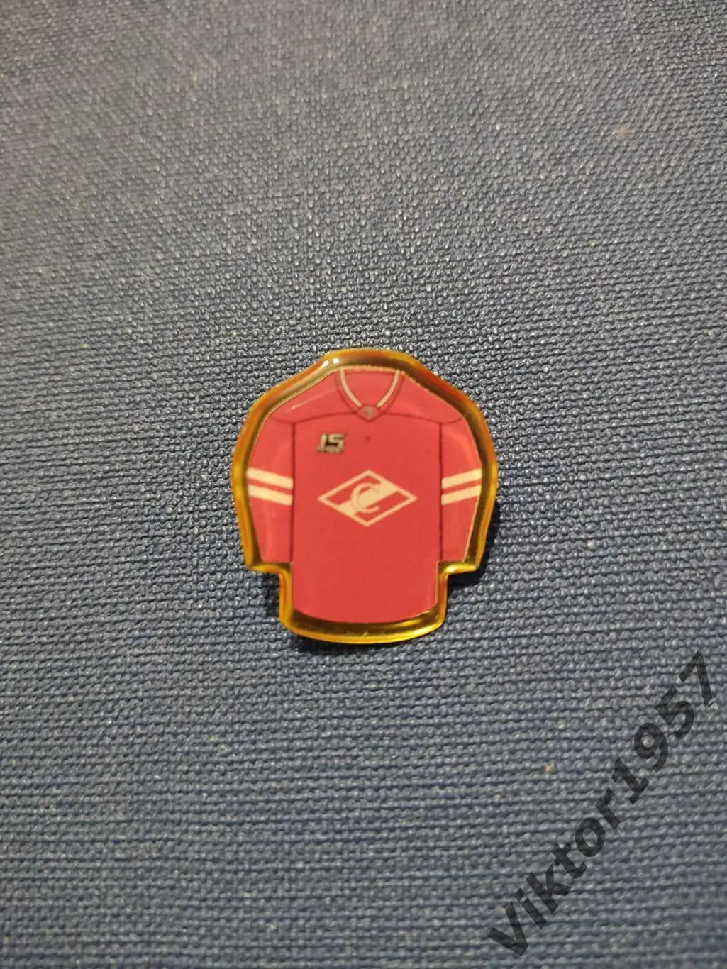 Хоккей. КХЛ .Кубок Гагарина. Джерси темная ХКСпартак,15-й сезон