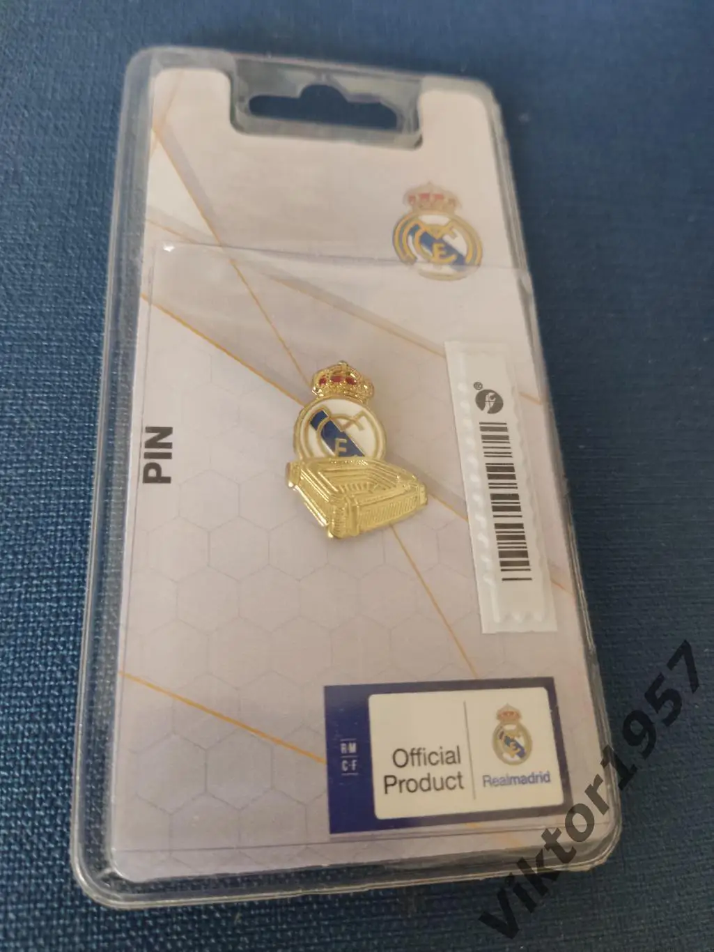 Футбол. Футбольный клуб Реал Мадрид,Испания, официальный 1