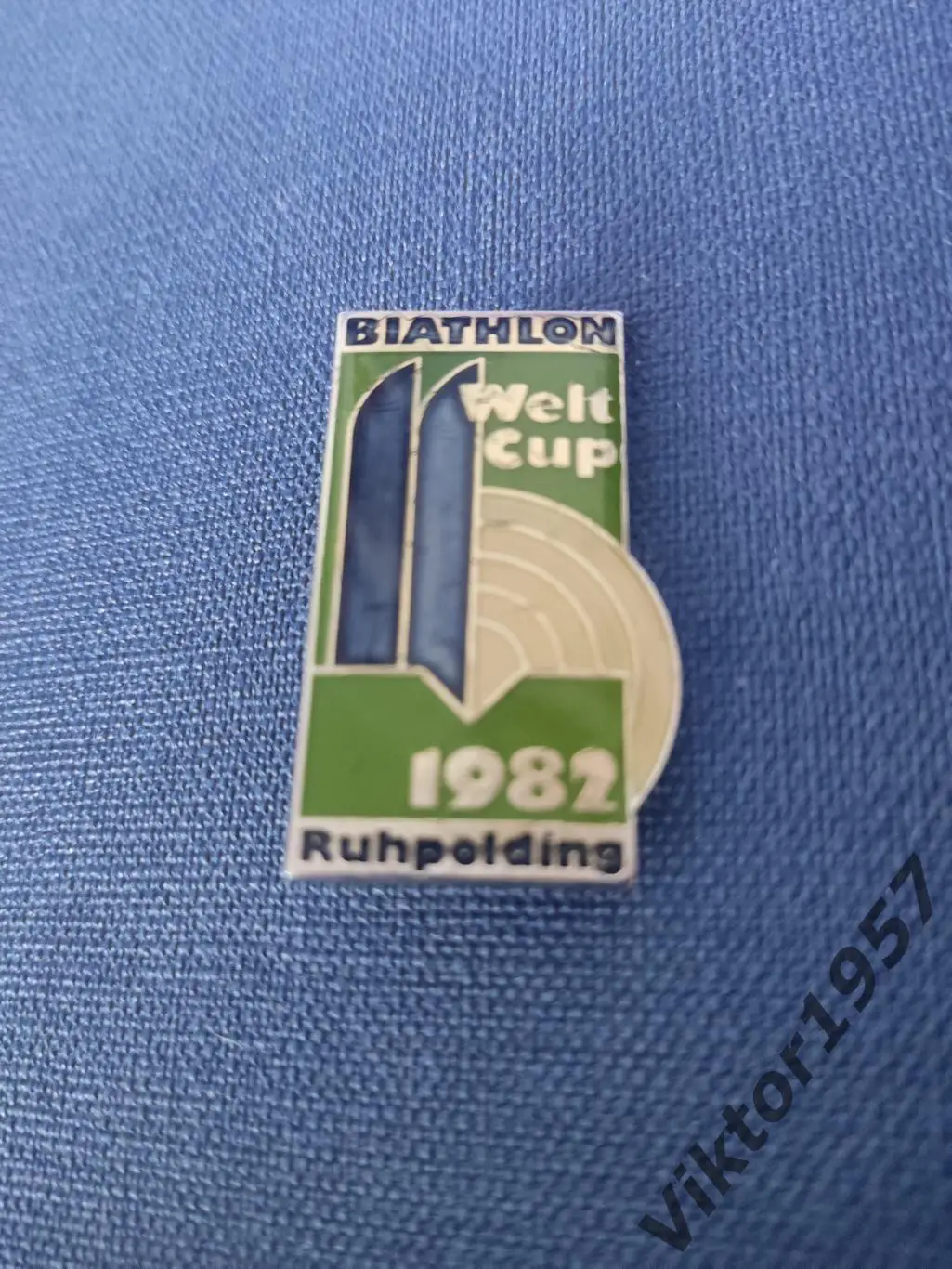 Биатлон. Кубок мира по биатлону Рупольдинг, Германия, 1982 ,официальный