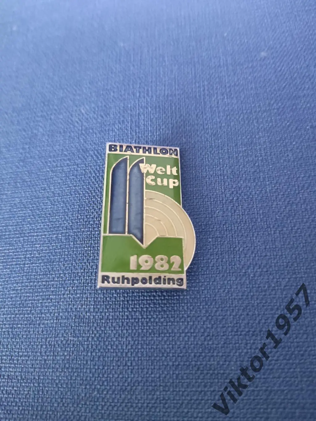 Биатлон. Кубок мира по биатлону Рупольдинг, Германия, 1982 ,официальный 1