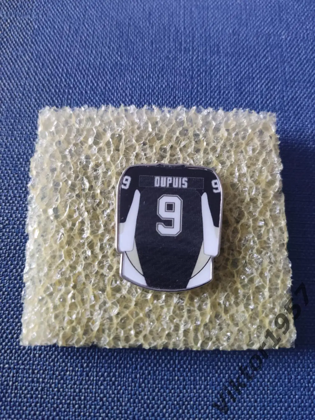 Хоккей. НХЛ Питсбург майка Dupuis 1