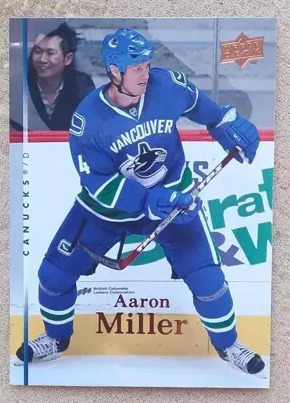 НХЛ Аарон Миллер Ванкувер Кэнакс № 288