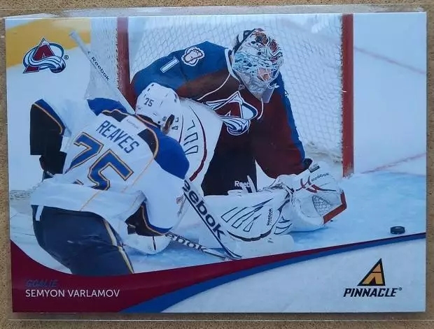 НХЛ Семен Варламов Колорадо Эвеланш Локомотив Ярославль № 187