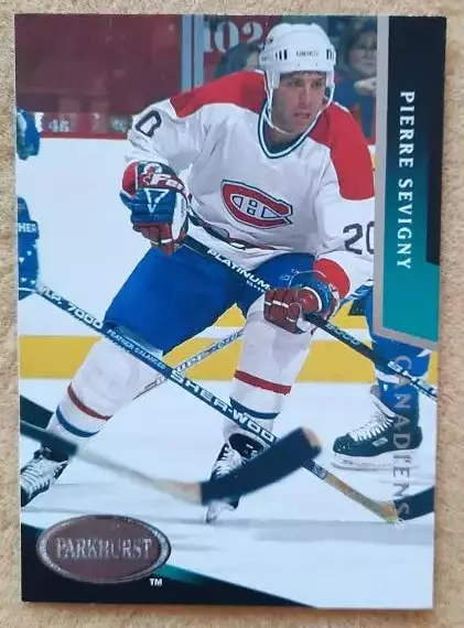 НХЛ Пьер Севиньи Монреаль Канадиенс № 106