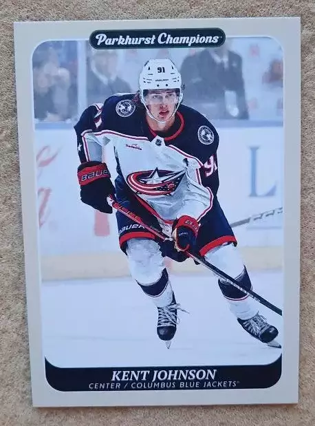 НХЛ Кент Джонсон Коламбус Блю Джекетс № 22