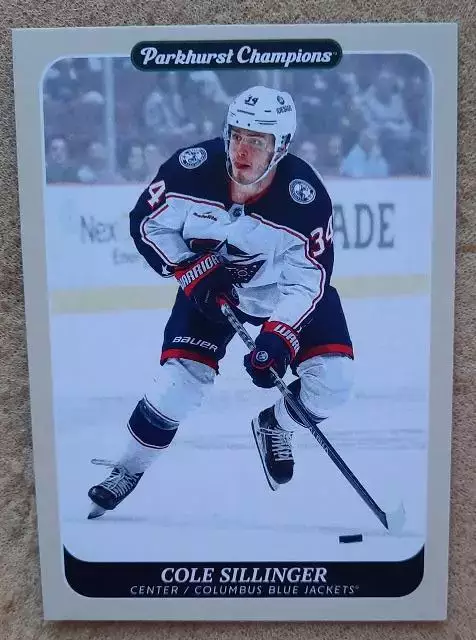 НХЛ Коул Силлинджер Коламбус Блю Джекетс № 46