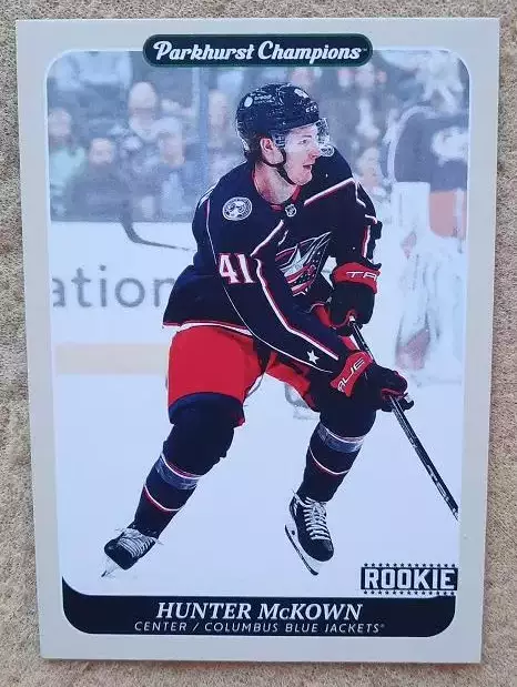 НХЛ Хантер МакКаун Коламбус Блю Джекетс № 50