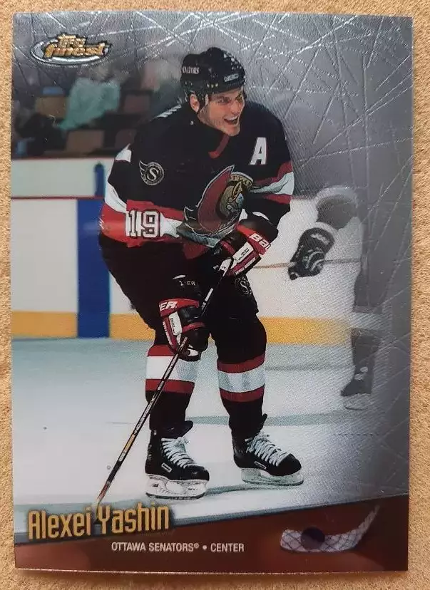 НХЛ Алексей Яшин Оттава Сенаторз Свердловск Динамо Москва ЦСКА Ярославль № 5