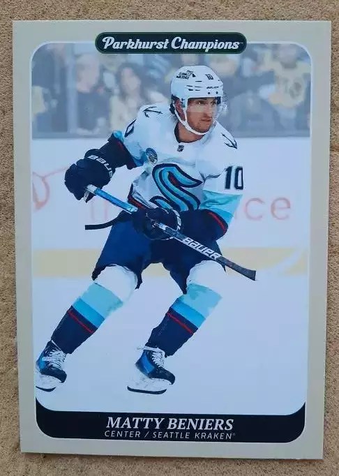 НХЛ Мэтти Бенирс Сиэтл Кракен № 154