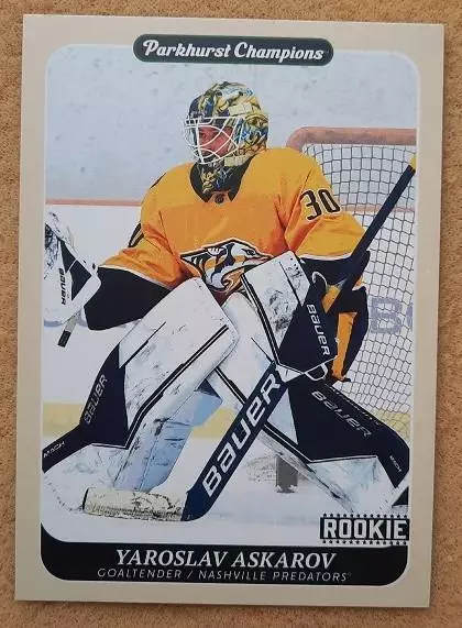 НХЛ Ярослав Аскаров Нэшвилл Предаторз СКА Санкт-Петербург № 225