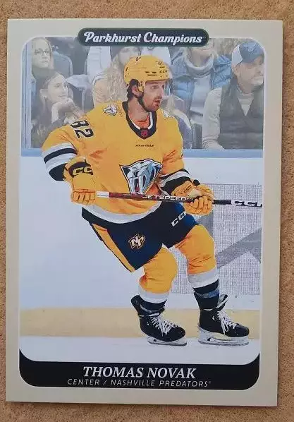 НХЛ Томас Новак Нэшвилл Предаторз № 217