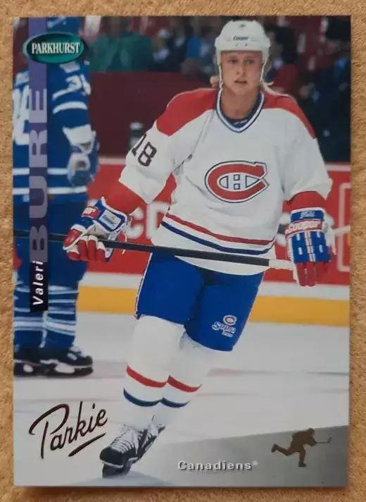 НХЛ Валерий Буре Монреаль Канадиенс ЦСКА Москва № SE 87 голд