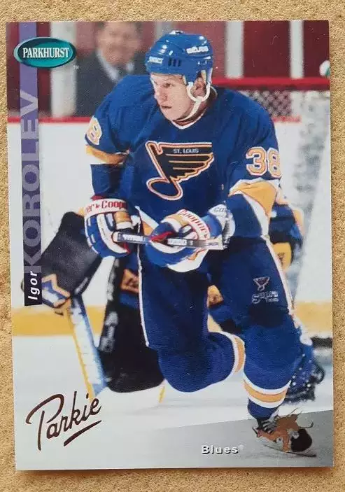 НХЛ Игорь Королев Сент-Луис Блюз Динамо Москва Ярославль Магнитогорск № SE 156 г