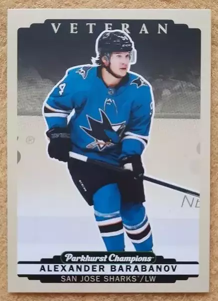 НХЛ Александр Барабанов Сан-Хосе Шаркс СКА САнкт-Петербург Ак Барс Казань № 163