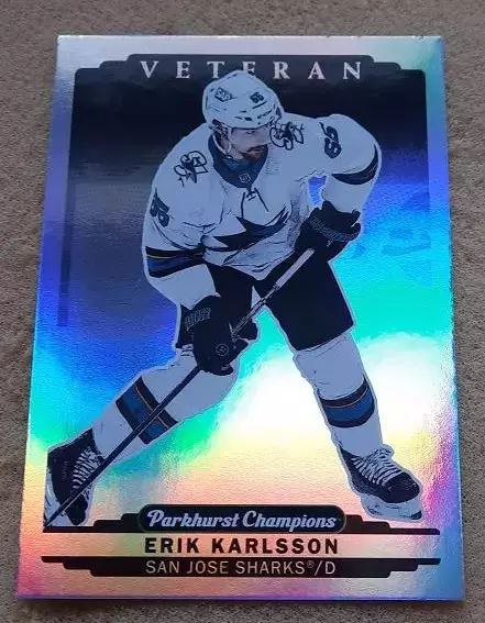 НХЛ Эрик Карлссон Сан-Хосе Шаркс № 82 рейн