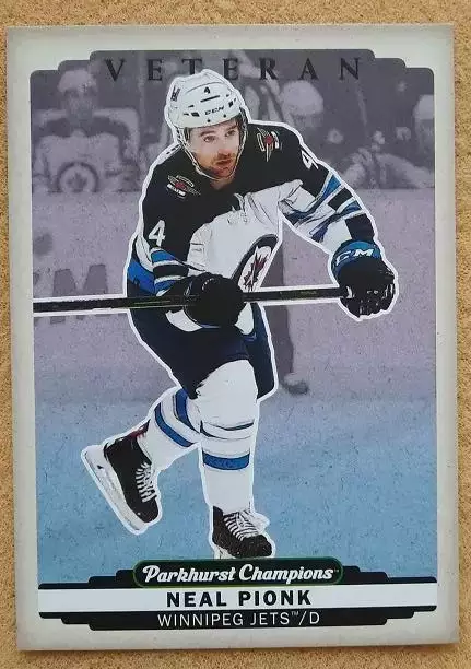 НХЛ Нил Пионк Виннипег Джетс № 72 колор