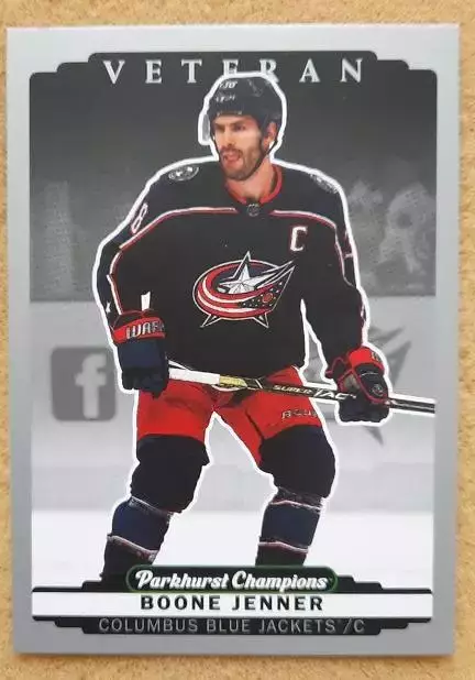 НХЛ Бун Дженнер Коламбус Блю Джекетс № 155 сильвер