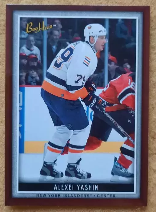 НХЛ Алексей Яшин Нью-Йорк Айлендерс Свердловск Динамо Москва № 38