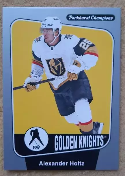 НХЛ Александр Хольц Вегас Голден Найтс № 194 сильвер