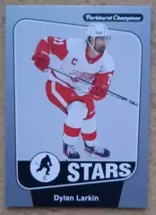 НХЛ Дилан Ларкин Детройт Ред Уингз № 228 сильвер