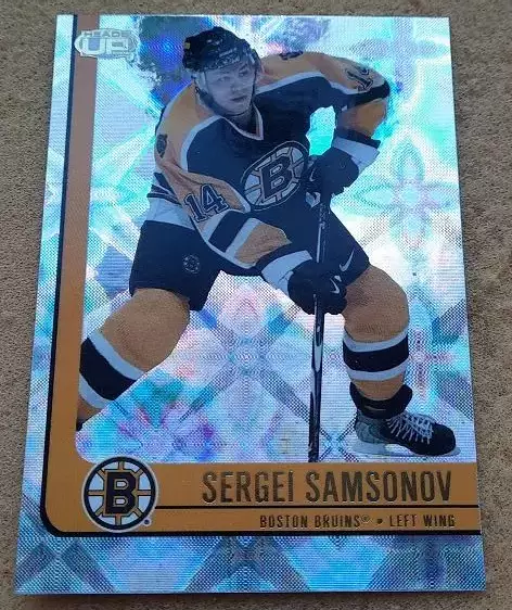 НХЛ Сергей Самсонов Бостон Брюинз ЦСКА Динамо Москва № 9 а