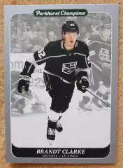 НХЛ Брандт Кларк Лос-Анжелес Кингз № 51 сильвер