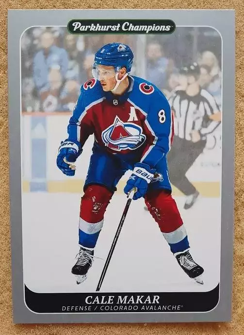 НХЛ Кейл Макар Колорадо Эвеланш № 54 сильвер