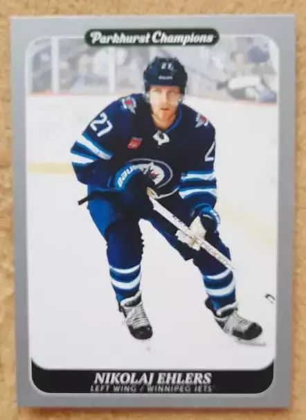 НХЛ Николай Элерс Виннипег Джетс № 82 сильвер