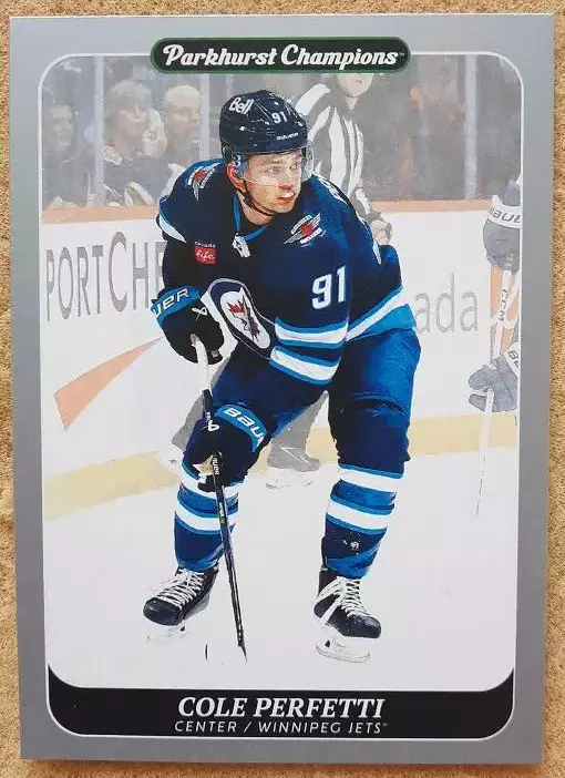 НХЛ Коул Перфетти Виннипег Джетс № 94 сильвер