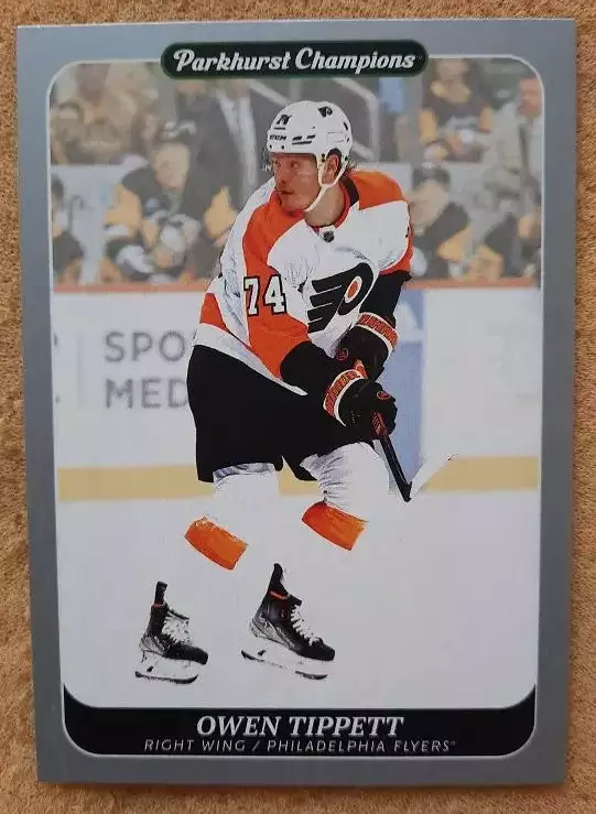 НХЛ Оуэн Типпет Филадельфия Флайерз № 142 сильвер