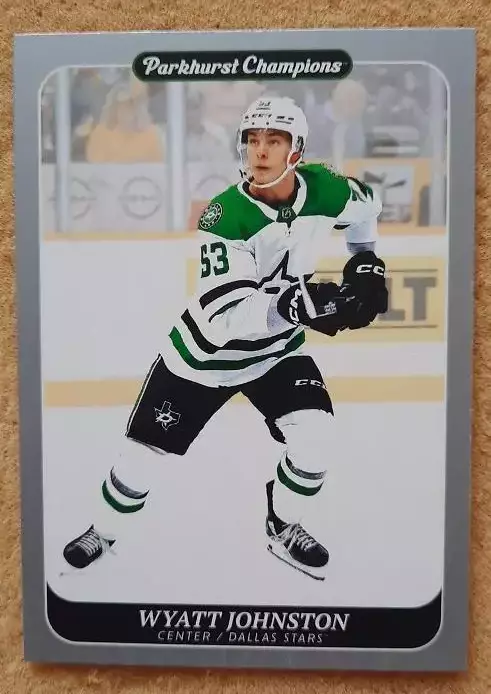 НХЛ Уайатт Джонстон Даллас Старз № 147 сильвер