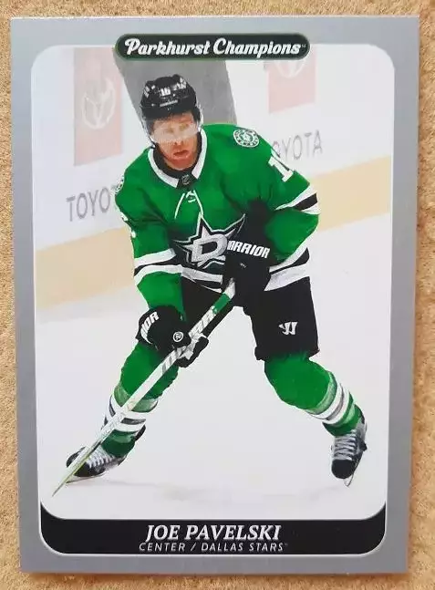 НХЛ Джо Павелски Даллас Старз № 4 сильвер