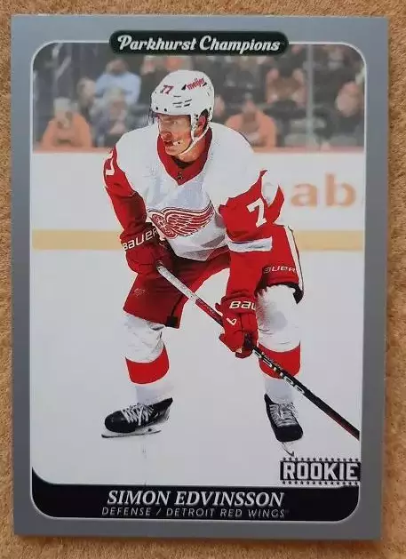 НХЛ Симон Эдвинссон Детройт Ред Уингз № 226 сильвер