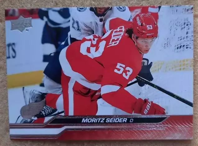 НХЛ Мориц Зайдер Детройт Ред Уингз № 64