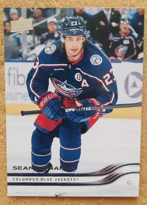 НХЛ Шон Монахан Коламбус Блю Джекетс № 45